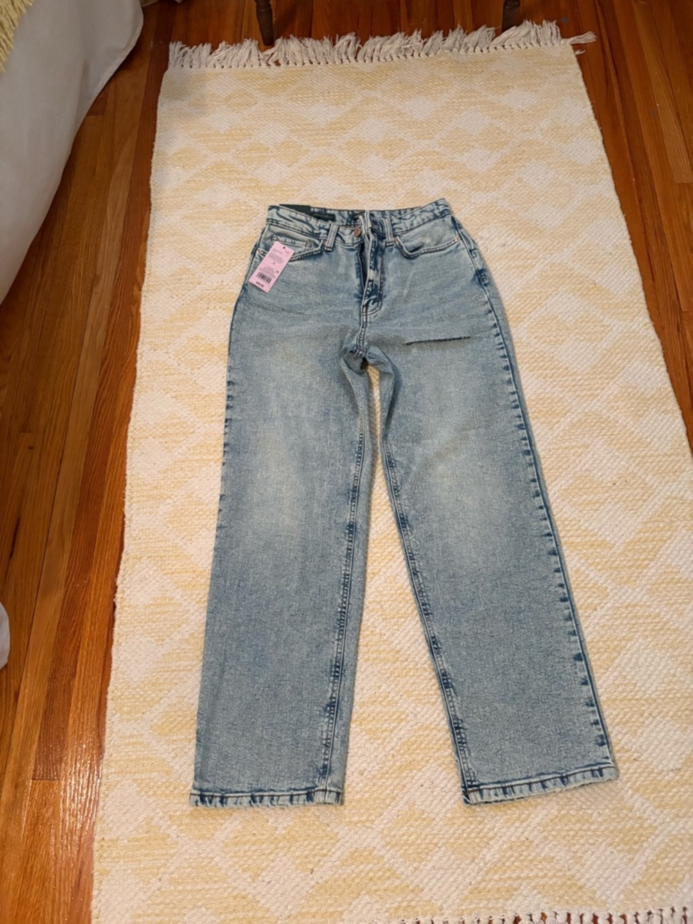Wild Fabel90s Relaxed Straight Light Wash Jeans - Picture 1 of 4